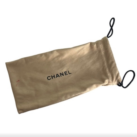 Chanel CC Rhinestone Logo Rimless Sunglasses - Picture 10 of 12